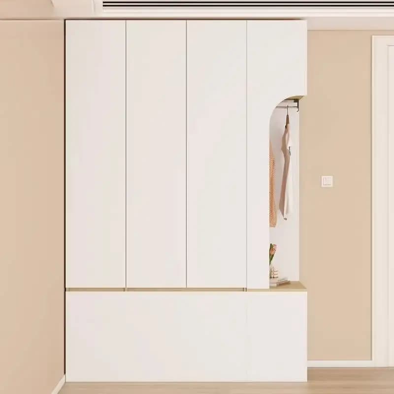 Drawers Luxury Wardrobes Wood Orgnizer Modular Clothing Closet Bedroom Wardrobes Dressing Wooden Guarda Roupas Home Interior