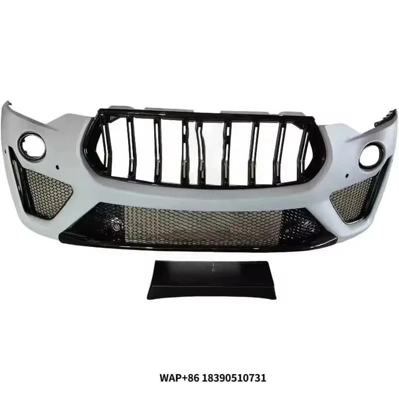 Car Accessories GTS Front Bumper for Levante Upgrade to M-Style Car Tuning Body Kit