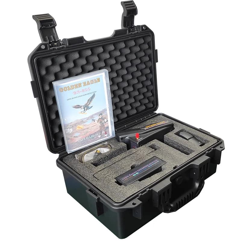 2026 Expert Gold Detector 50M Deep Electromagnetic Long Range Diamond Silver Gemstone Scanner
