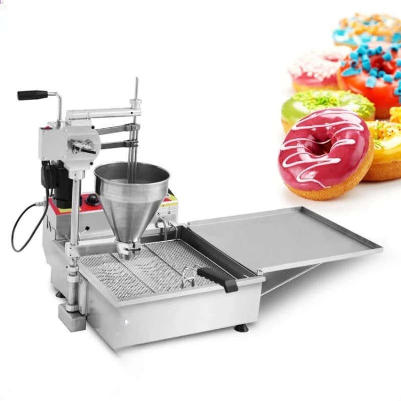 Commercial Manual Cutting Potti Donut Equipment, Hand Wave, Fryer, Donut Machine
