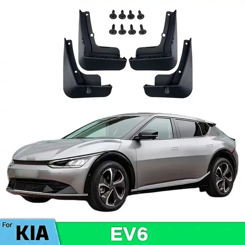 MudFlaps For KIA EV6 WIND 2021 2022 2023 Mudguards Mud Flaps Splash Guards Front Rear Wheels Fender Car Accessories 4Pcs