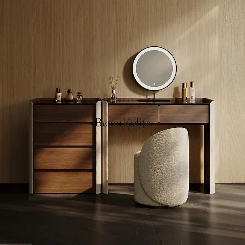 FG26*Dresser light luxury chest integrated high-end small apartment simple modern makeup table