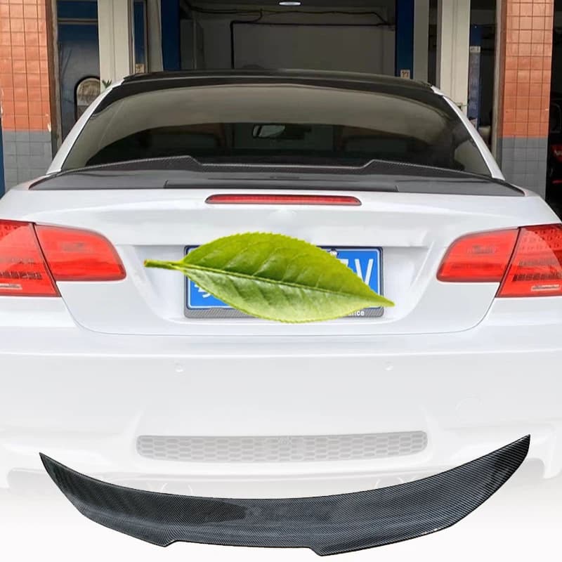 Suitable for BMW 3 Series E93 modify PSM Style Carbon fiber Rear Spoiler Trunk wing   FRP carbonSpoiler