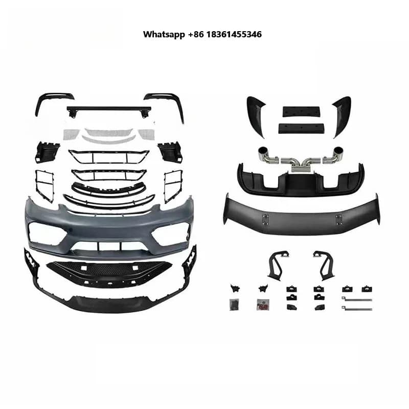 Car Accessories Factory Auto PP Body Kit 982 Vehicles Integrally Molded Technology Car body accessories