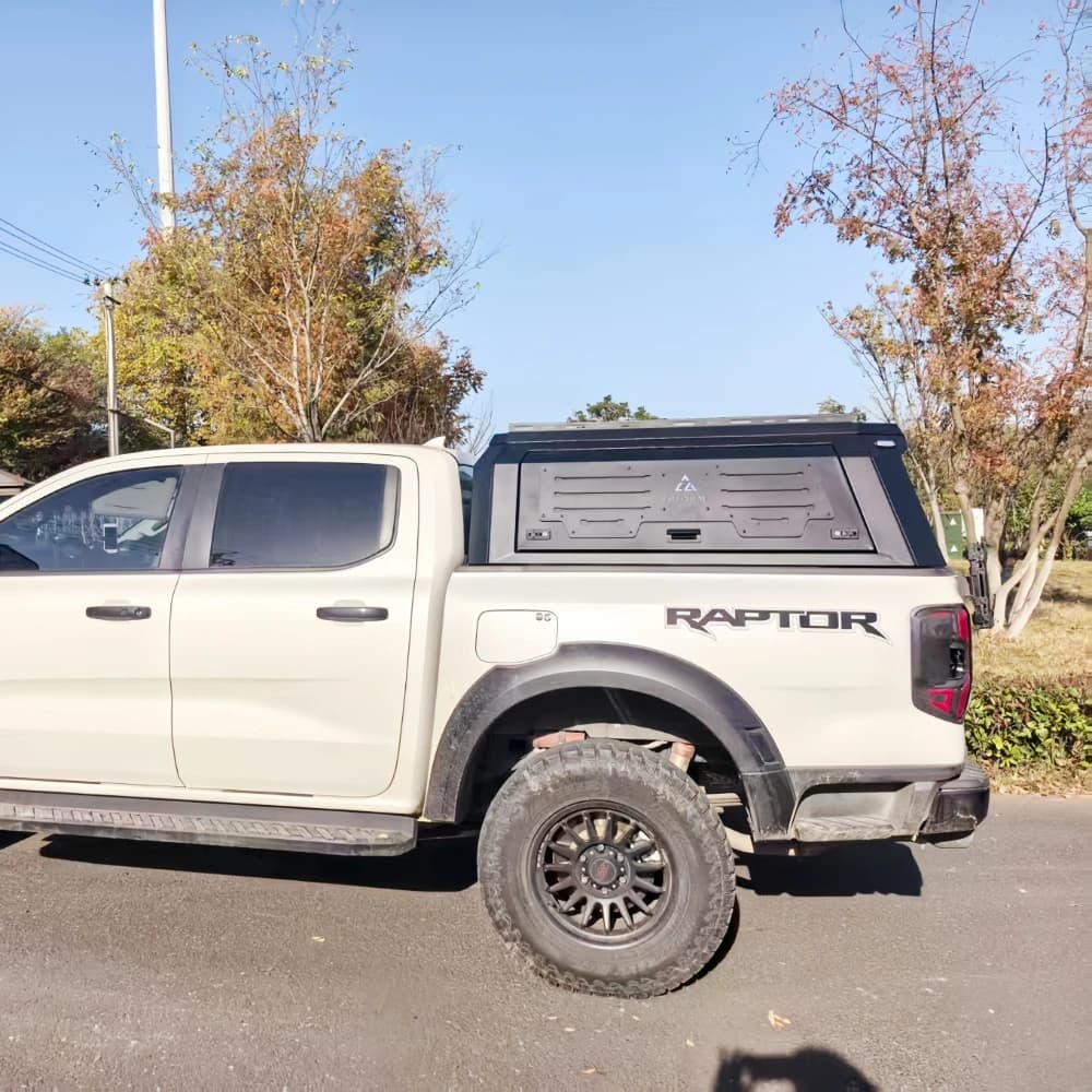 Pickup Truck Topper Aluminum/Steel Canopy Hard Top Canopy for ford Ranger XLT/XLS/Wildtrak/raptor Glass with the windows