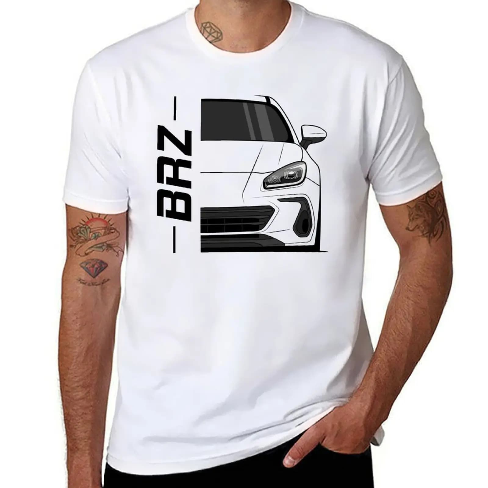 New Gen BRZ MK2 Front JDM Drift T-Shirt man t shirt cotton anime t shirts for man T-Shirt