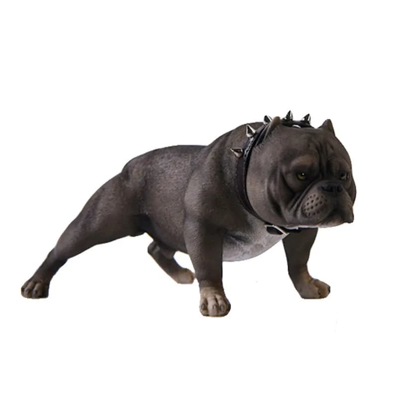 New resin, bully dog, simulated animal social dog model home decoration tabletop ornament