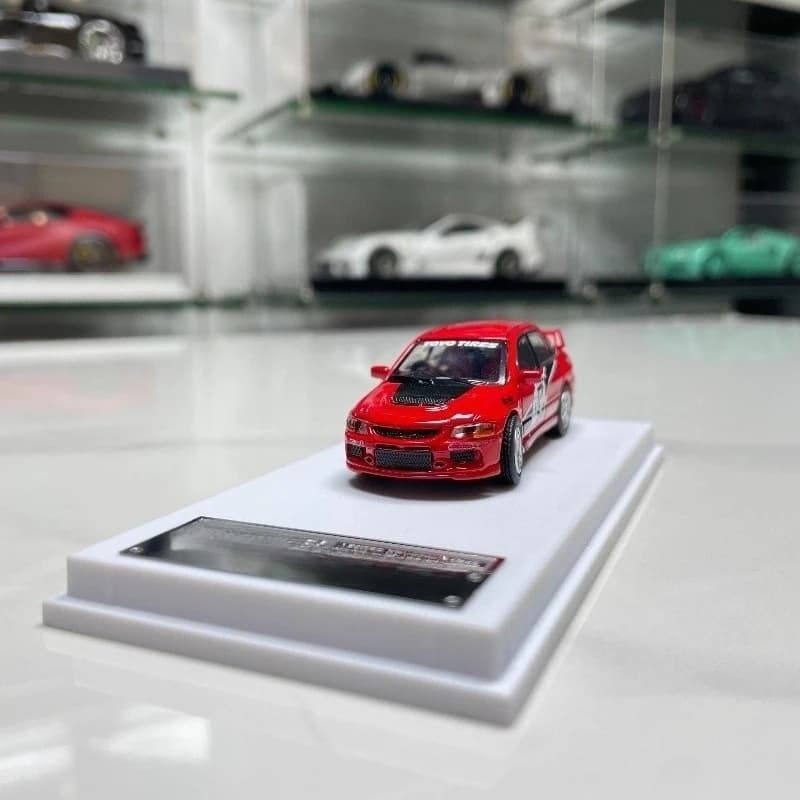For LMLF Mitsubishi Le Mans Evo 9th generation 1:64 alloy car model - static car figurine - collectible