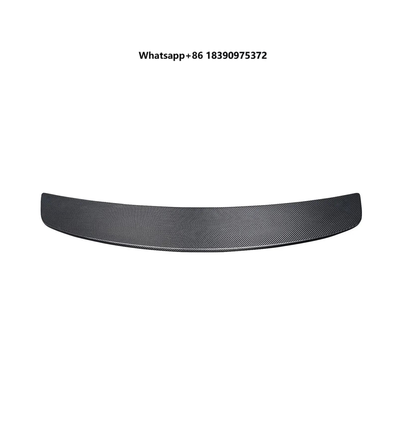 Rear Wing for 911 (992) 19-24 Turbo SD Trim Dry Carbon Fiber Tail Panel Replacement Trunk Roof Spoiler