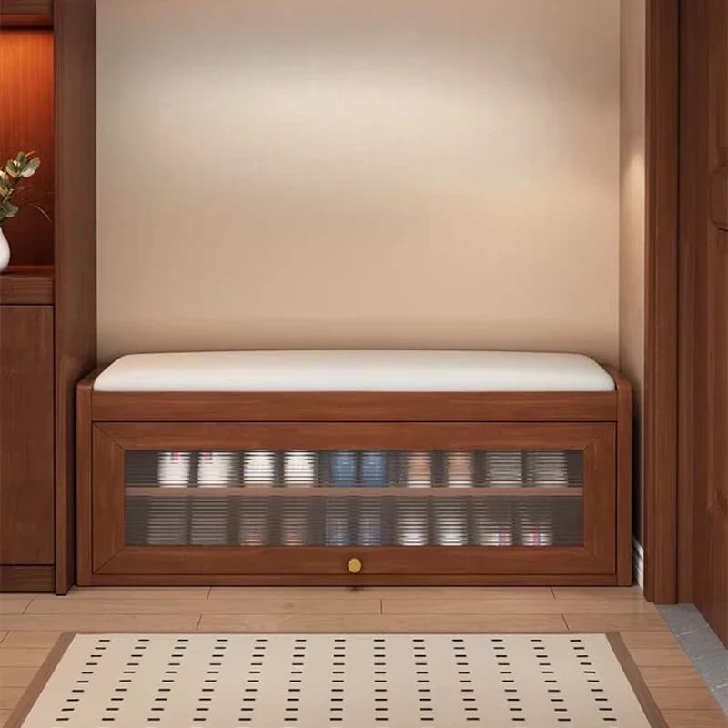 Factory Direct Sales Luxury Designer Shoe Cabinet Storage Organizer Entrance Hall With Seat Shoe Cabinet Modern Living Room Sapa