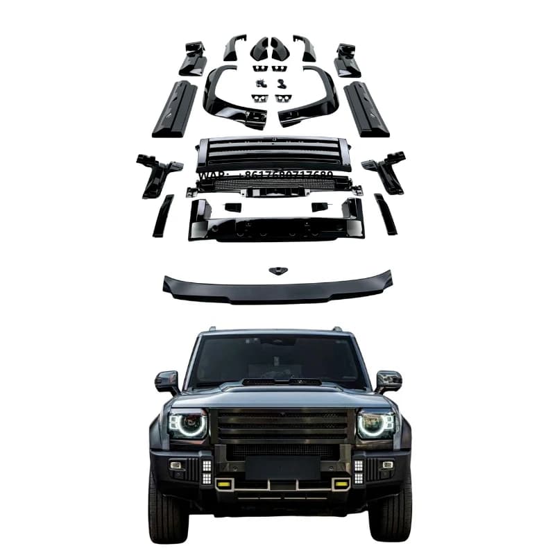 Pharri PP Knight 007 Bumper Bolt-On Kit for Chery Jetour T2 Traveller 2023-2025 Car Exterior Facelift Upgrade Parts