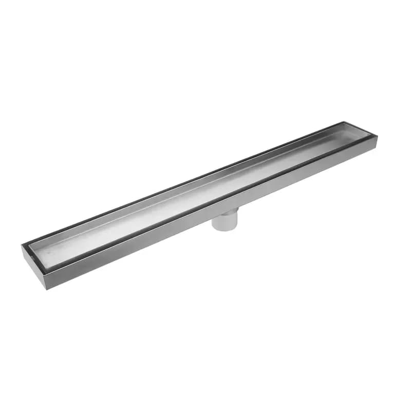 for Stainless Steel Linear Floor Drain for Bathroom Shower Customizable Size and Drain Connection Easy Installation Corrosion