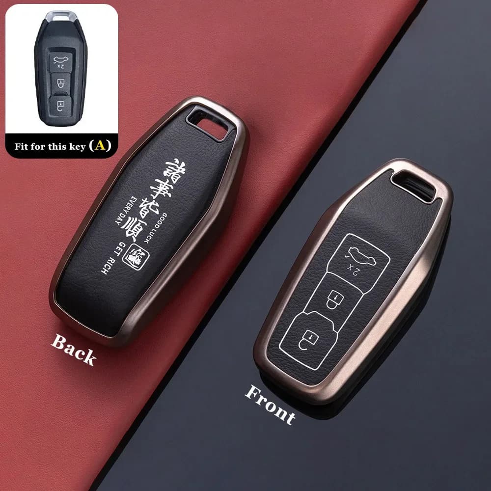 TPU Car Key Case Fob Cover for Audi A5 2025 A6L 2025+ Car-Styling Keychain Remote Decoration Bag Shell Accessories Anti-Scratch