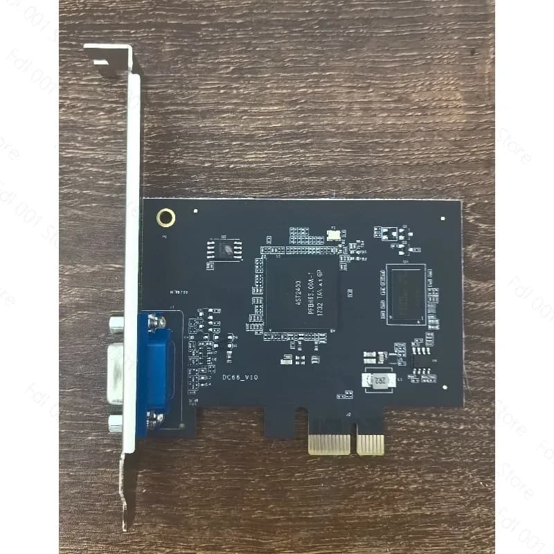 ASPEED AST2400 PCIe x1 Low Profile 2U VGA Graphics Card for X79 X99 Server