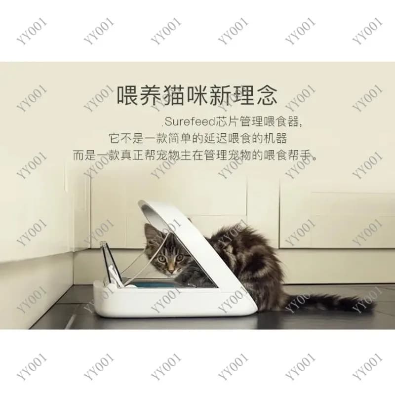 Intelligent Sensor Automatic Cat Feeder Wet Food Fresh Bowl for Multi-Cat Home Use