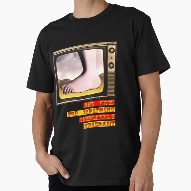 And now for something completely different Monty Python Gift T-shirt Short Sleeve O-Neck Graphic clothes All size Tops S-6XL