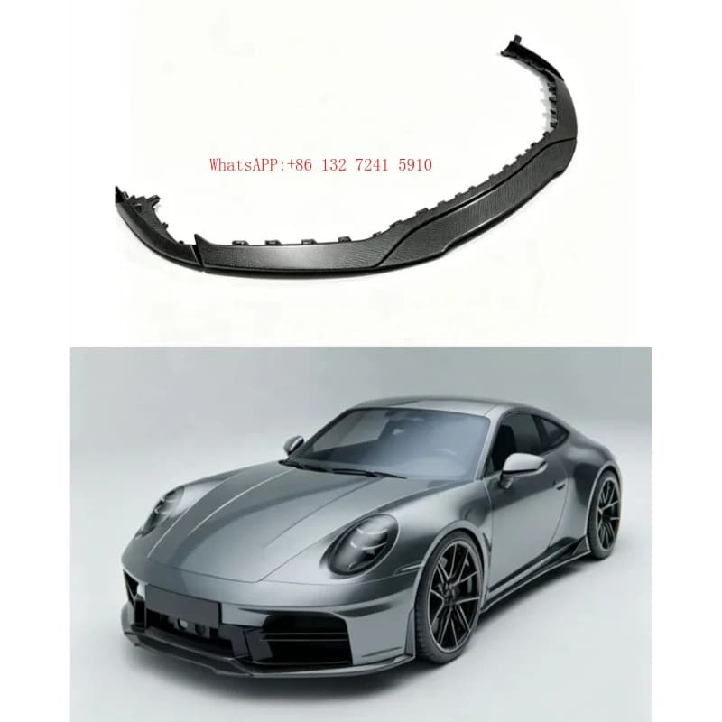 For  Style Dry Carbon Fiber Front Lip High Quality Factory Direct