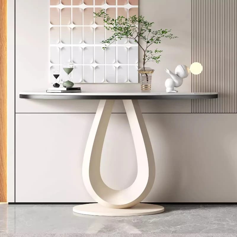 Style Design Creative Console Table Luxury Minimalist Table Simple Storage Living Room Furniture Consola De Entrada De Casa