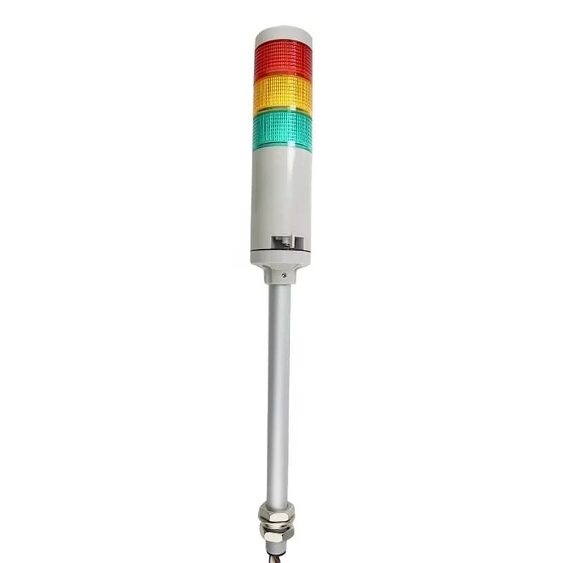50mm 3 Layer LED Steady Flashing Built-in Buzzer Tower Light