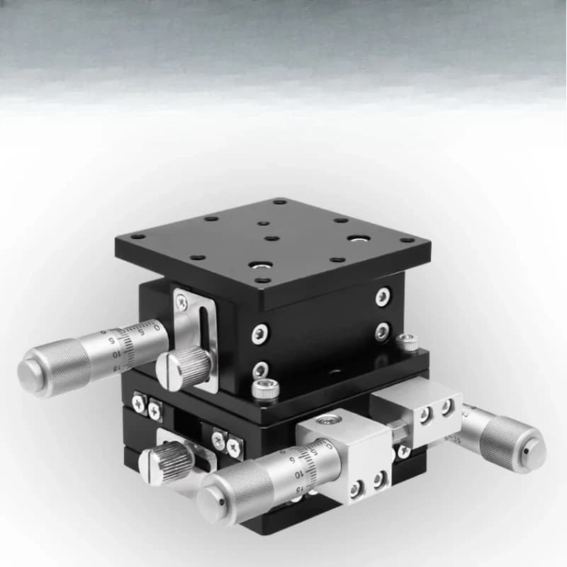 Optical lifting xyz axis three-axis motion platform LD40 60 90-LM CM RM precision manual fine-tuning slide