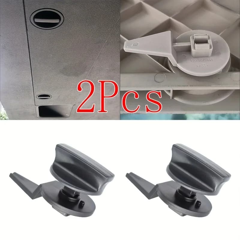 Car Clips For AUDI A5/S5/Q7/Vw/Bora/Cad/Golf/Jetta/Sharan/Tiguan/ Touran Trunk Release Knob Clips Bracket Turn Knob Mount Lock