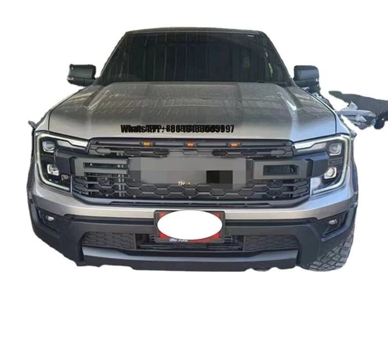 Off-Road Front Car Bumpers without light ABS Black Body Kits for Ranger 2023 2022  Wildtrak  XLT  XLS XL Sport T9 to Raptor 2022