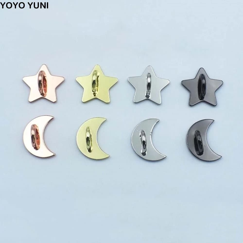 Starry Sky Stars Moon Phone Charm Holder Stand Self Adhesive Phone Case Finger Ring Silver Gold 2.5cm Phone Hook Buckle