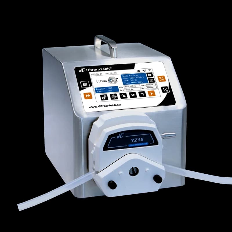 Ditron Touch Screen Servo Motor High Precision Semi Automatic Beverage & Chemical Filling Machine