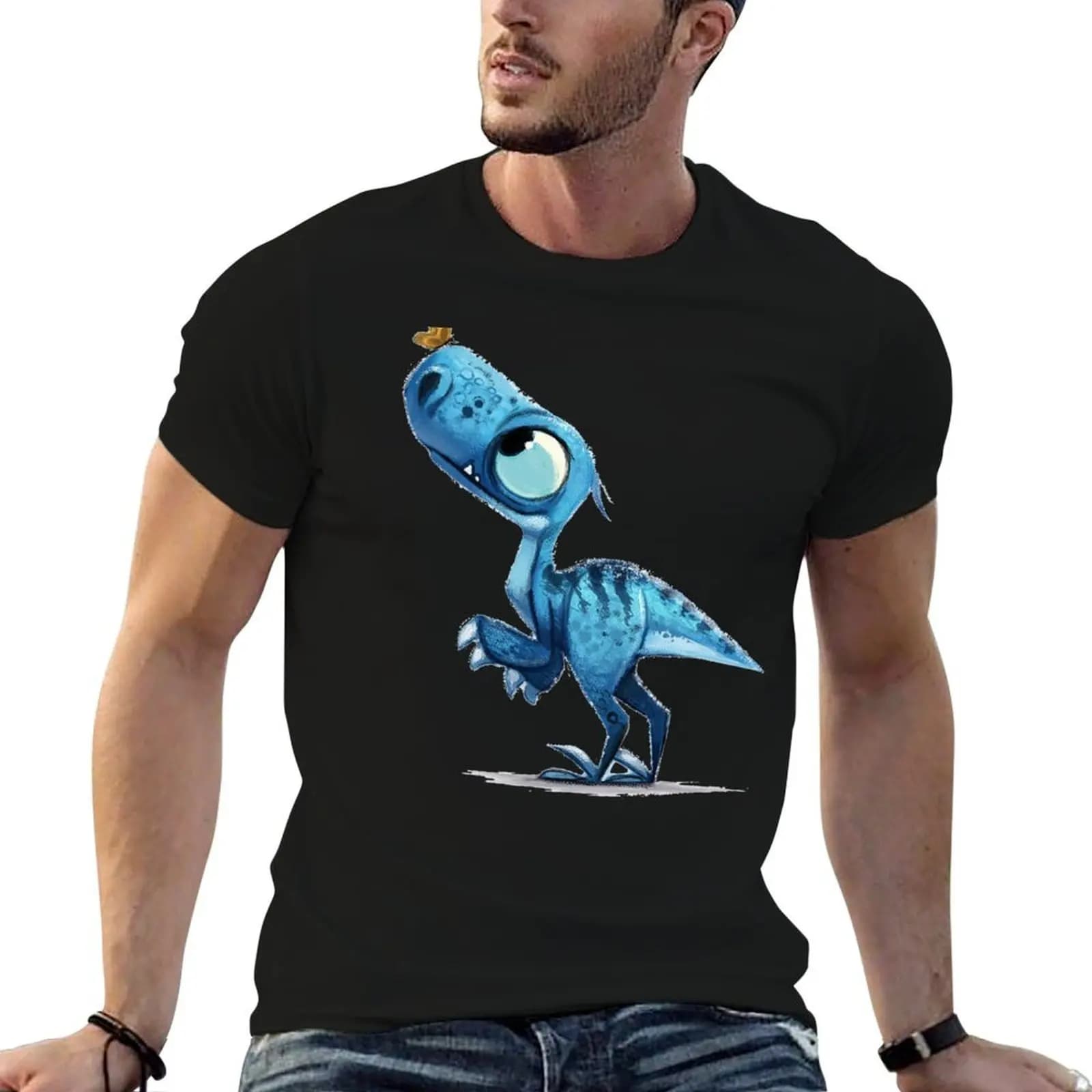 Book Dinosaur T-Shirt clothes oversizeds mens graphic t-shirts big and tall