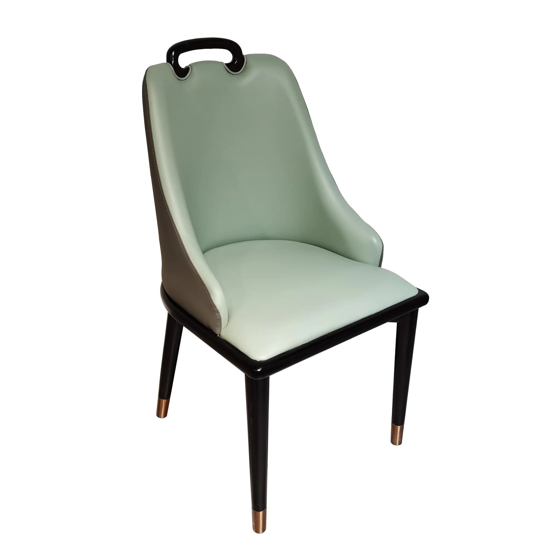 #Factory Wholesale Adult Luxury Solid Wood Nordic Leisure Leather Upholstery Multi-function Bracket Dining Chair