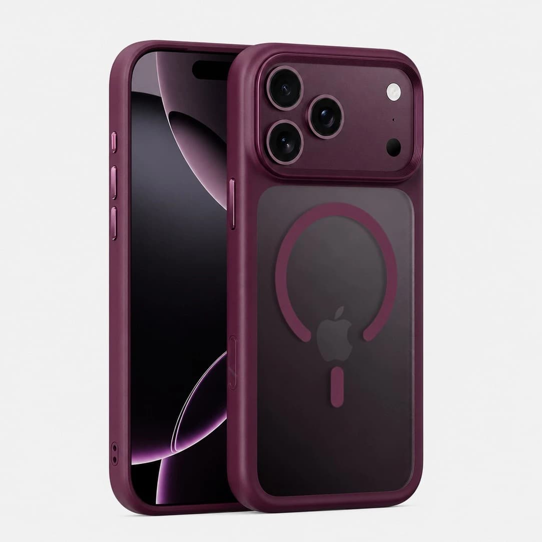 Magnetic for iPhone 18 Pro Max Case Slim Translucent Matte Shockproof with Anti-Fingerprint Phone Case For iPhone 18 Pro Case