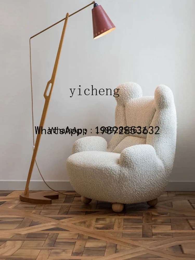 b2 Nordic Child Bear Couch Modern Leisure Villa Model House Single Sofa