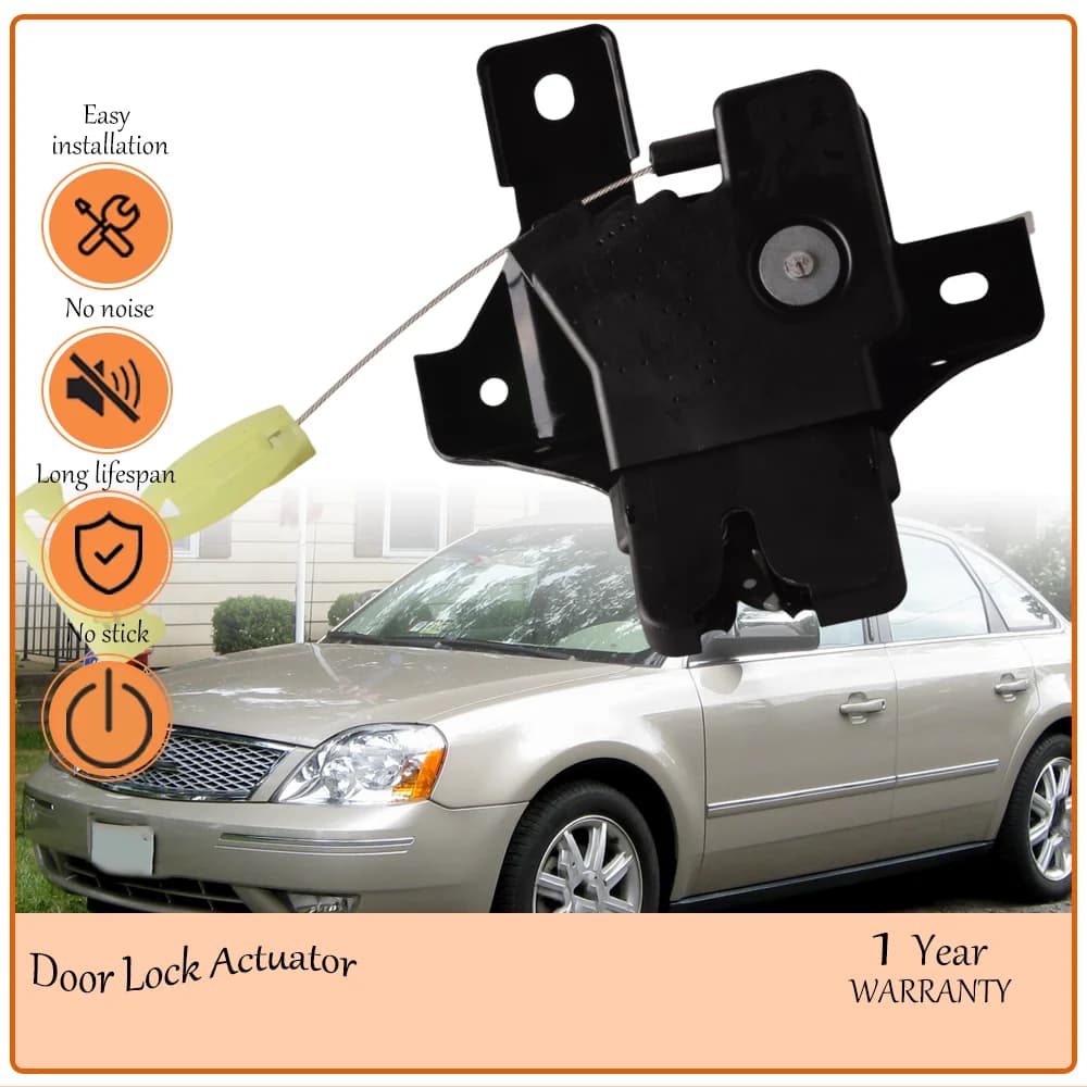 Rear Tailgate Lock Latch Actuator,Fit Ford Five Hundred 2006-2007 & Mercury Montego 2006-2007,oem 6G1Z5443200A,6G1Z-5443200-A