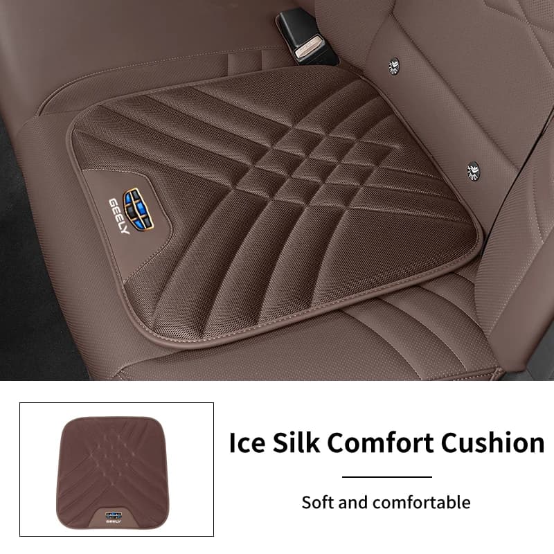 Car Leather Cushion Seat Protector Cover Anti-Slip Pad Accessories For Geely Emgrand X7 EC7 Atlas Boyue GC6 Parts LC EC8 Atlas C
