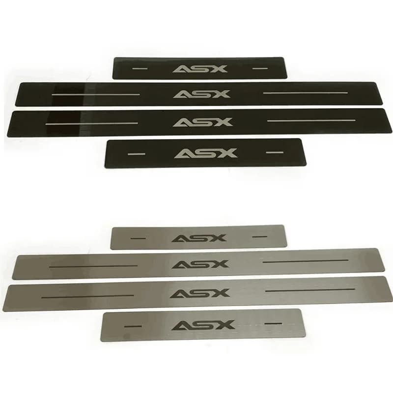 For Mitsubishi ASX 2011 2012 2013 2014 2015 - 2024 2025 2026 Door Sill Plate Stainless Steel Car Interiors Accessories Auto Part