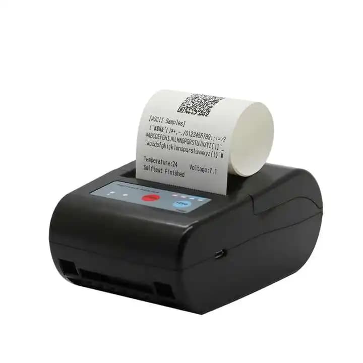 P58E 58mm Mini Thermal Receipt Printer 2-inch Portable for  Android Sticker Printer Mobile Wireless Easy to Use
