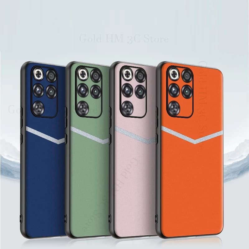 For ZTE nubia Red Magic 11 10 Pro Plus V-type Stitching Leather Phone Case Nubia Red Magic 10 9 8 Pro Plus Portective Back Cover