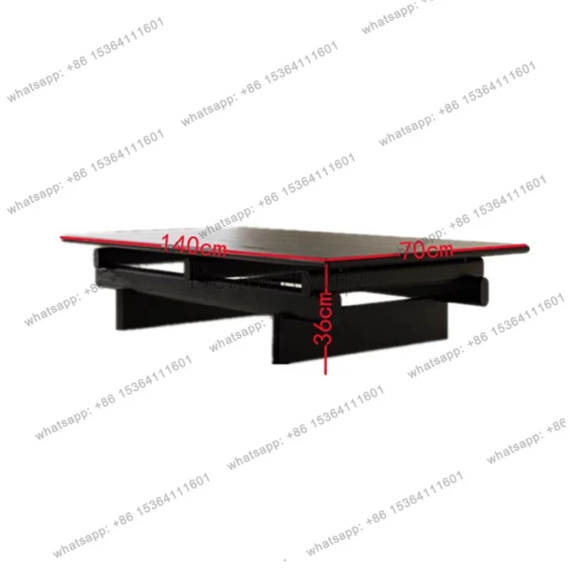 LSWabi Sabi Aesthetic Coffee Tables Modern Minimalist European Design Coffee Tables Rustic Premium Meuble Salon Furniture Home