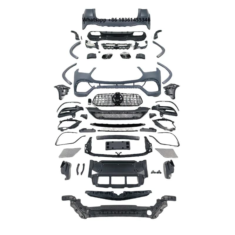 For S Class Upgrade Bump Hot Selling Car Accessories Sale AMG53 Style Bodykit Full W167 Body Kits Convertible