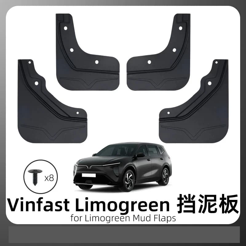 For 25-26 Vinfast Limo green mudguards, Vietnamese car decoration and modification accessories, mudguards