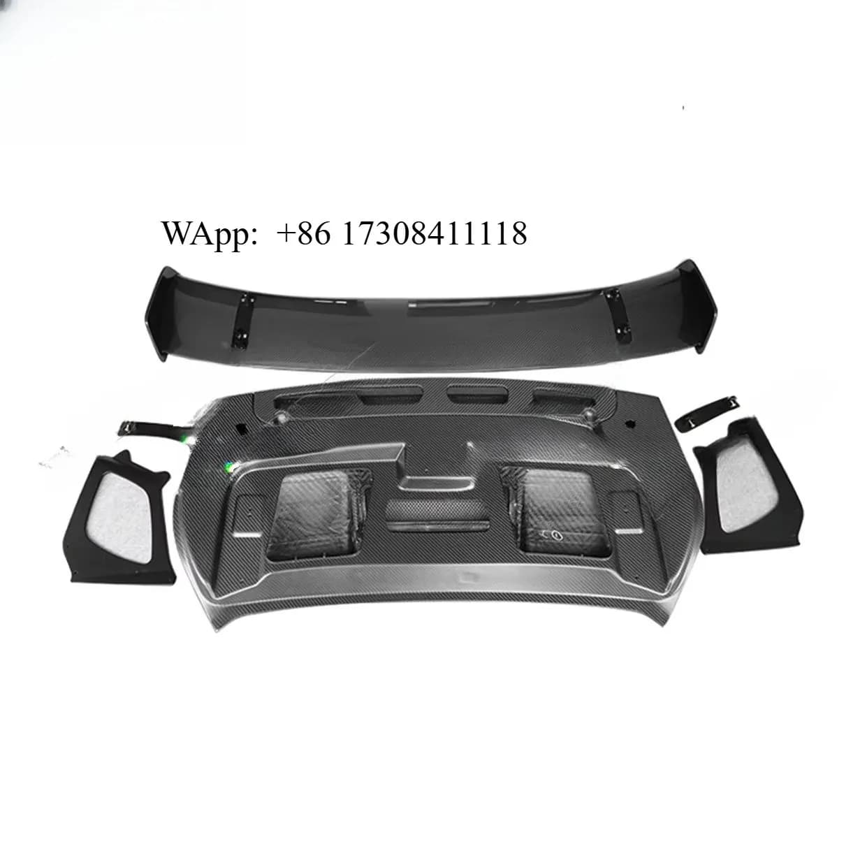 Carbon Fiber Rear Spoiler for 911.1 911.2 991 GT2-RS Rear Trunk Wing Car Bumper Accessories