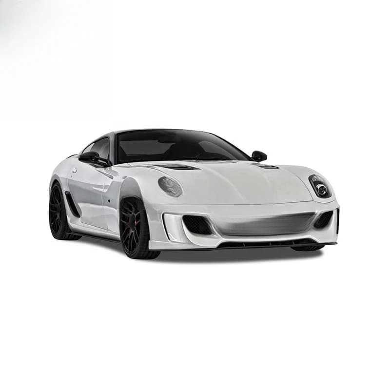 Rugged Vor Design Forged Carbon Body Kit with Bumper Side Skirts and Rear Spoiler for Sports Coupe Off-Road