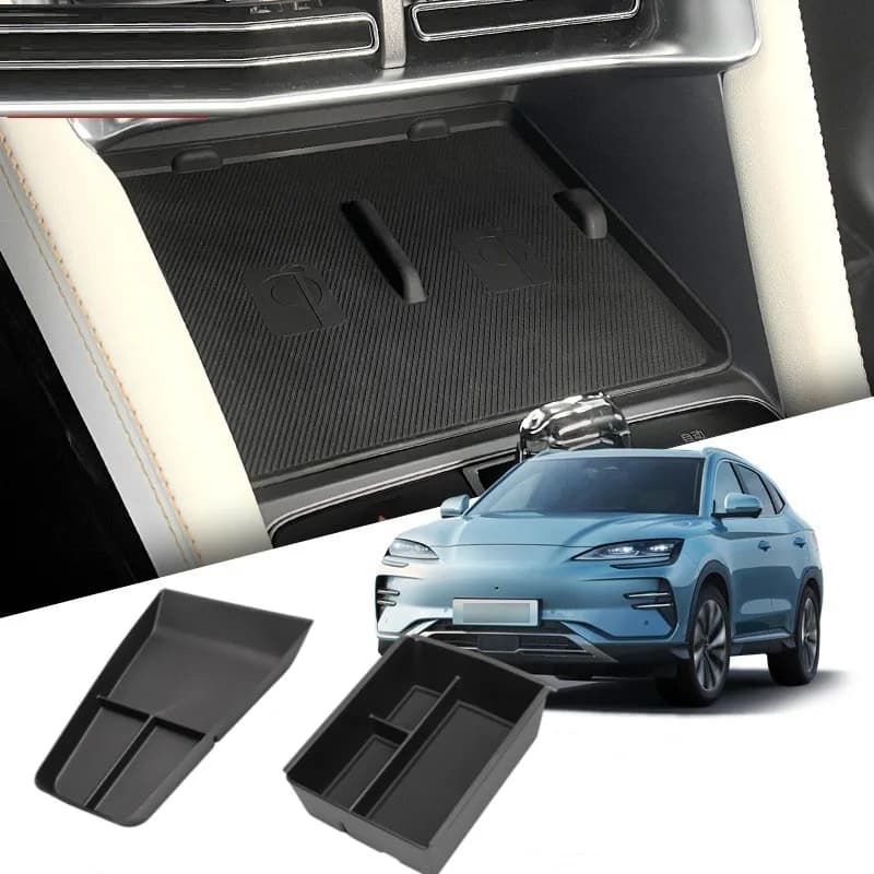 Car Storage Armrest Box Storage Car Interior Supplies For 23-25 Models Of Song PLUS Central Control Storage Box