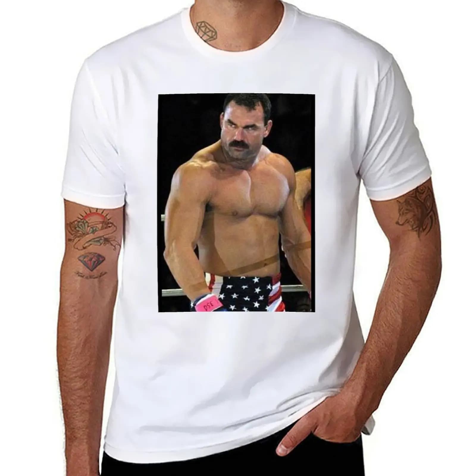 Don Frye T-Shirt funny t shirts cotton man t shirt cotton T-Shirt