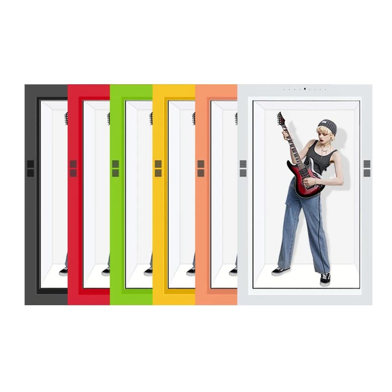Indoor AI 3D Hologram Display Interactive Holographic showcase Transparent Lcd Box Digital Human Holobox