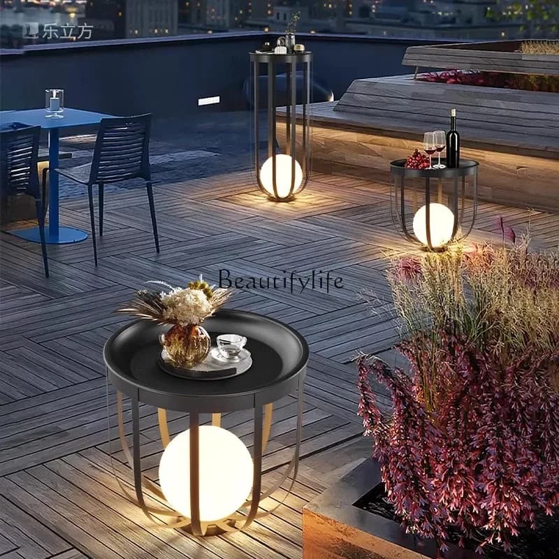 FG11Solar outdoor lawn waterproof garden atmosphere floor luminous object outdoor