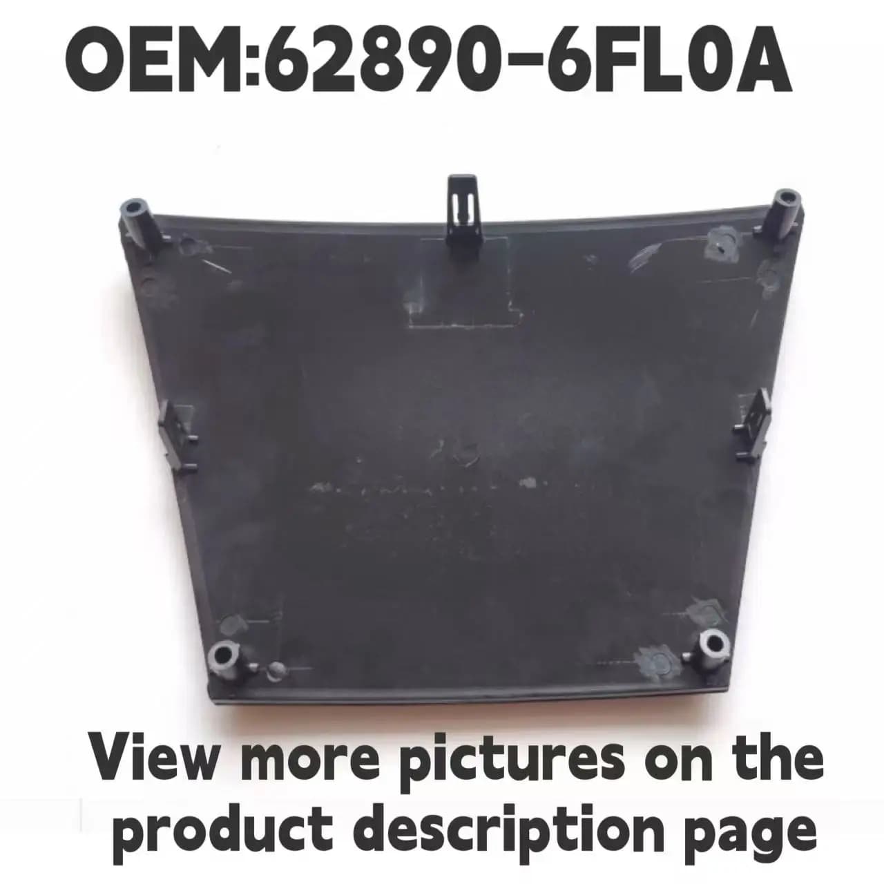 1PC ABS Plastic Front Grille Emblem OEM 62890-6FL0A for 2017 Models Replacement