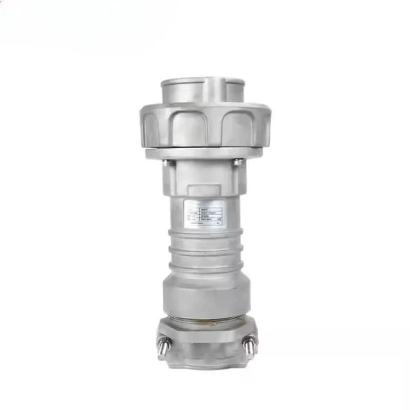 High Current 420A Industrial Outdoor Large AMP Plug & Socket 400V 4P All Aluminum Material Waterproof CF-4052 Socket Plug