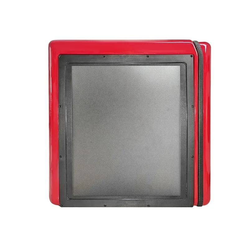 Vehicle advertising system, intelligent display end point takeaway box advertising machine