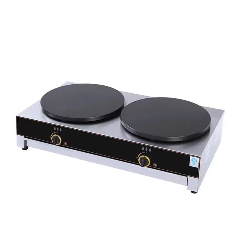 Pancake fruit machine commercial stall Shandong multigrain pancakes constant temperature and fast heating non-stick